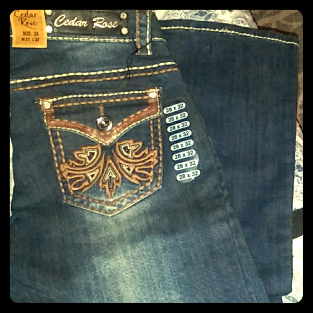 CEDAR ROSE JEANS